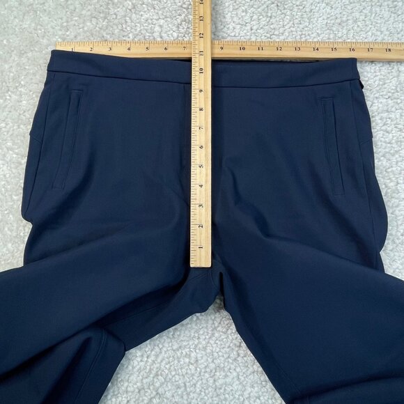 Lululemon On The Move Trouser Pant Navy Blue Womens 10 - Picture 7 of 9